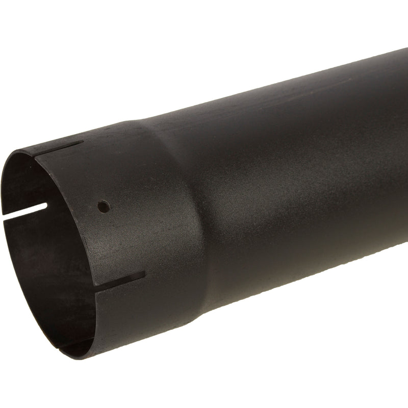 Universal Exhaust Stack Pipe - 5" x 48", Curved, Black - Quality Farm Supply