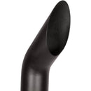 Universal Exhaust Stack Pipe - 5" x 60", Curved, Black - Quality Farm Supply