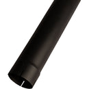 Universal Exhaust Stack Pipe - 5" x 108", Curved, Black - Quality Farm Supply