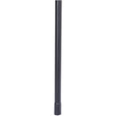 Universal Exhaust Stack Pipe - 1-1/2" x 12", Straight, Black - Quality Farm Supply