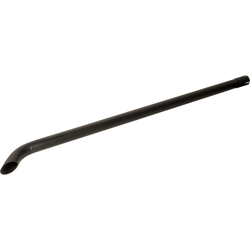 Universal Exhaust Stack Pipe - 1-3/4" x 48", Straight, Black - Quality Farm Supply