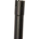 Universal Exhaust Stack Pipe - 1-3/4" x 48", Straight, Black - Quality Farm Supply