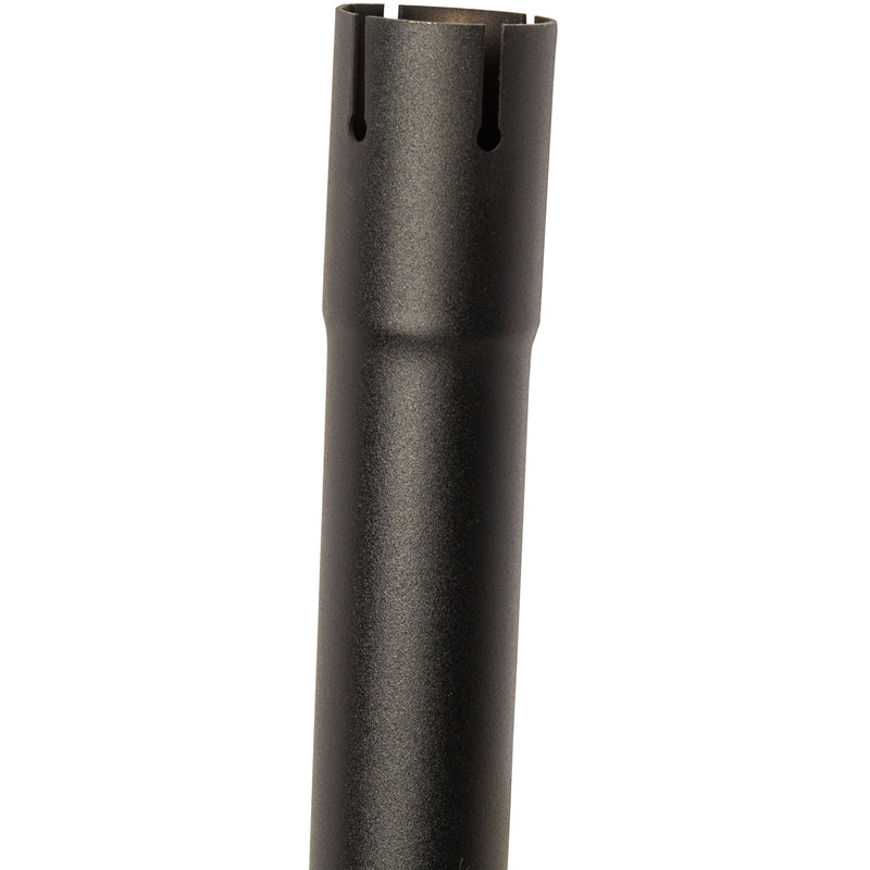 Universal Exhaust Stack Pipe - 1-3/4" x 48", Straight, Black - Quality Farm Supply