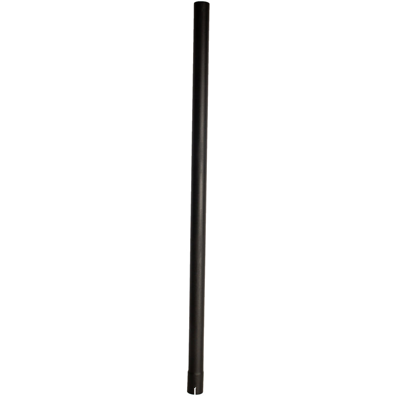 Universal Exhaust Stack Pipe - 1-7/8" x 48", Straight, Black - Quality Farm Supply