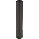 Universal Exhaust Stack Pipe - 1-1/4" x 12", Straight, Black - Quality Farm Supply