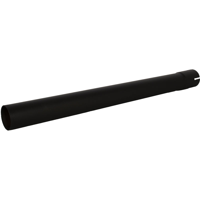 Universal Exhaust Stack Pipe - 2" x 24", Straight, Black - Quality Farm Supply