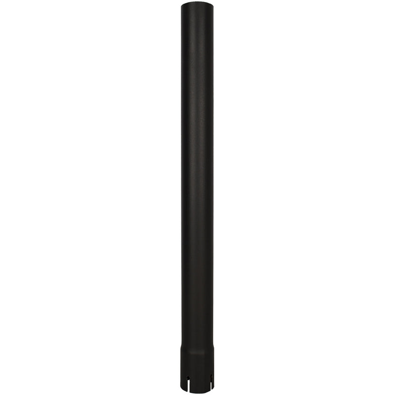 Universal Exhaust Stack Pipe - 2" x 24", Straight, Black - Quality Farm Supply