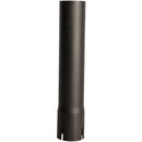 Universal Exhaust Stack Pipe - 2-1/4" x 12", Straight, Black - Quality Farm Supply