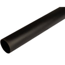 Universal Exhaust Stack Pipe - 3" x 96", Straight, Black - Quality Farm Supply