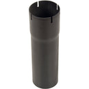 Universal Exhaust Stack Pipe - 3-1/2" x 12", Straight, Black - Quality Farm Supply