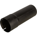 Universal Exhaust Stack Pipe - 4" x 12", Straight, Black - Quality Farm Supply