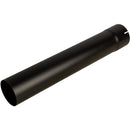 Universal Exhaust Stack Pipe - 4" x 24", Straight, Black - Quality Farm Supply
