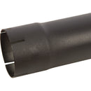 Universal Exhaust Stack Pipe - 4" x 60", Straight, Black - Quality Farm Supply