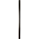 Universal Exhaust Stack Pipe - 4" x 96", Straight, Black - Quality Farm Supply
