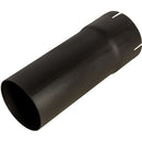 Universal Exhaust Stack Pipe - 4-1/2" x 12", Straight, Black - Quality Farm Supply