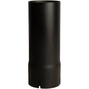 Universal Exhaust Stack Pipe - 4-1/2" x 12", Straight, Black - Quality Farm Supply