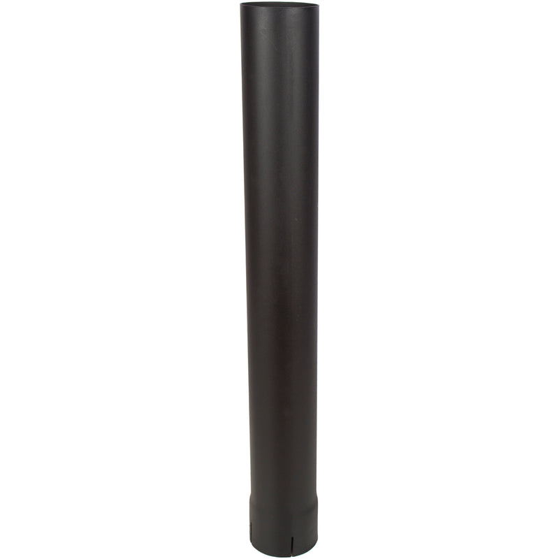 Universal Exhaust Stack Pipe - 4-1/2" x 36", Straight, Black - Quality Farm Supply