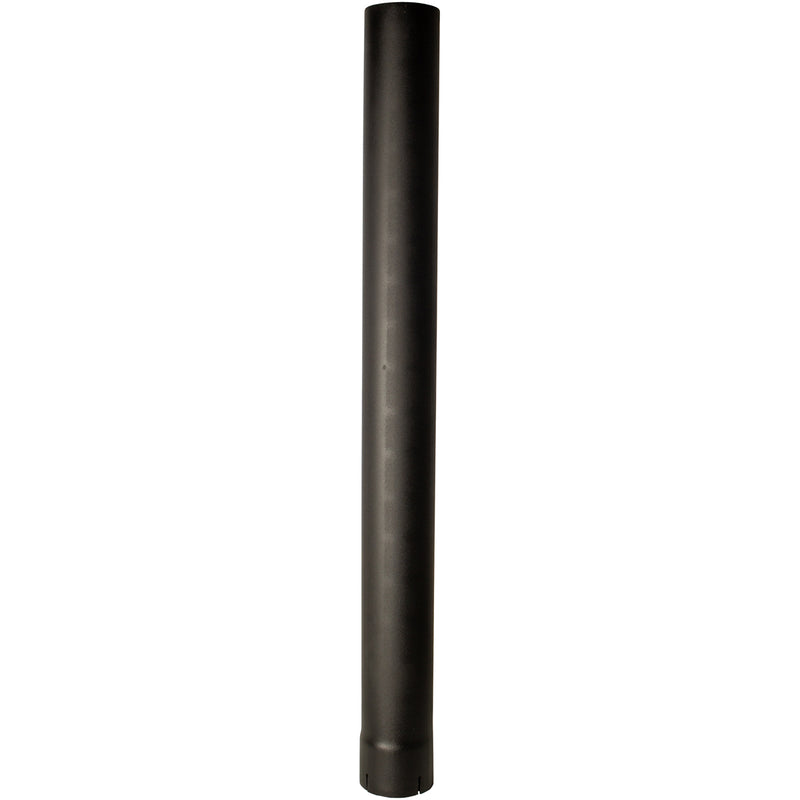 Universal Exhaust Stack Pipe - 4-1/2" x 48", Straight, Black - Quality Farm Supply