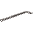Universal Exhaust Stack Pipe - 1-3/4" x 24", Curved, Chrome - Quality Farm Supply