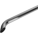 Universal Exhaust Stack Pipe - 1-7/8" x 48", Curved, Chrome - Quality Farm Supply