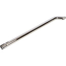 Universal Exhaust Stack Pipe - 2-3/8" x 48", Curved, Chrome - Quality Farm Supply