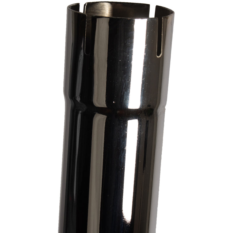 Universal Exhaust Stack Pipe - 3" x 60", Curved, Chrome - Quality Farm Supply