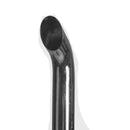 Universal Exhaust Stack Pipe - 4" x 72", Curved, Chrome - Quality Farm Supply
