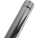 Universal Exhaust Stack Pipe - 4" x 84", Curved, Chrome - Quality Farm Supply