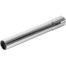 Universal Exhaust Stack Pipe - 1-1/2" x 12", Straight, Chrome - Quality Farm Supply