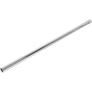 Universal Exhaust Stack Pipe - 1-1/2" x 48", Straight, Chrome - Quality Farm Supply