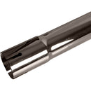 Universal Exhaust Stack Pipe - 1-3/4" x 48", Straight, Chrome - Quality Farm Supply