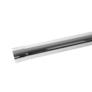 Universal Exhaust Stack Pipe - 3" x 60", Straight, Chrome - Quality Farm Supply