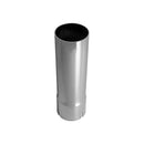 Universal Exhaust Stack Pipe - 3-1/2" x 12", Straight, Chrome - Quality Farm Supply