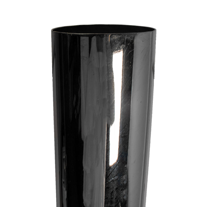 Universal Exhaust Stack Pipe - 3-1/2" x 84", Straight, Chrome - Quality Farm Supply