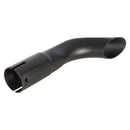 Universal Exhaust Stack Pipe - 1-1/2" x 1-1/2" x 846", Curved, Black - Quality Farm Supply