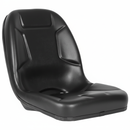 COMPACT TRACTOR SEAT FOR KUBOTA AND OTHERS - BLACK VINYL
