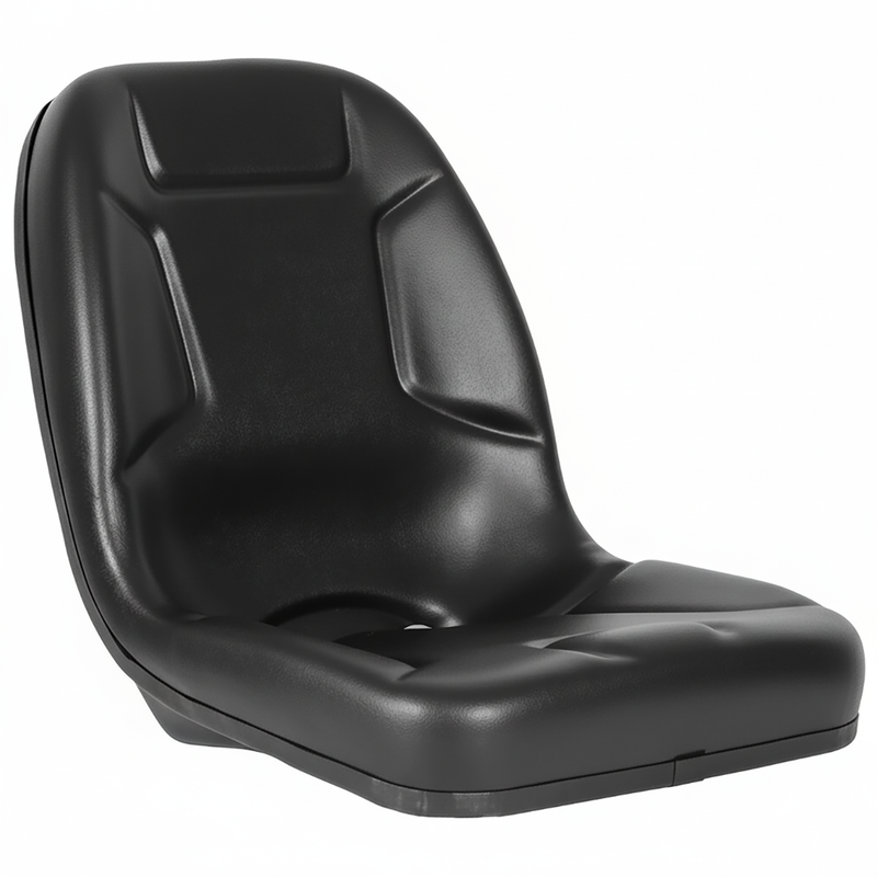 COMPACT TRACTOR SEAT FOR KUBOTA AND OTHERS - BLACK VINYL