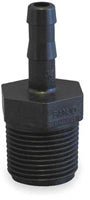 3/8 INCH MNPT X 1/2 INCH HOSE BARB  POLY