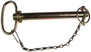 AgSmart Hitch Pin with Chain - Swivel Handle, 3/4" x 6-1/4"