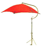 Sun-Smart Deluxe Tractor Umbrella Kit - Red Cover