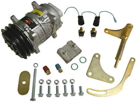 Air Conditioning Compressor Conversion Kit - A6 to Sanden Style for John Deere