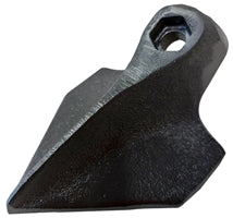 AGRITUF Danish S-Tine Cultivator Sweep - 4", 3/8" Bolt Hole