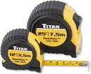 2 PC DUAL-RULE TAPE MEASURE SET
