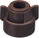 QUICKJET CAP FOR ROUND BODY SPRAY TIPS - BROWN    REPLACES CP25597 / 25598 SERIES